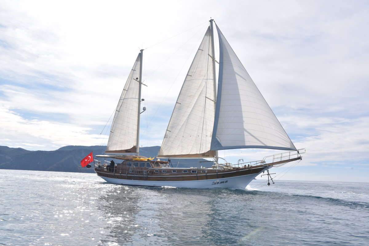goelette occasion a vendre Bodrum Turquie