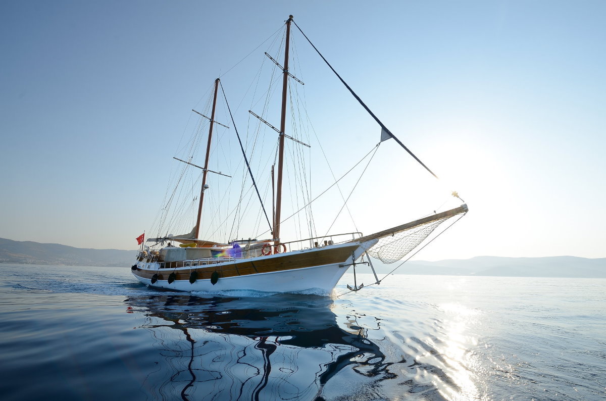 goelette deluxe a vendre Bodrum