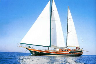 bateau turc en bois a vendre