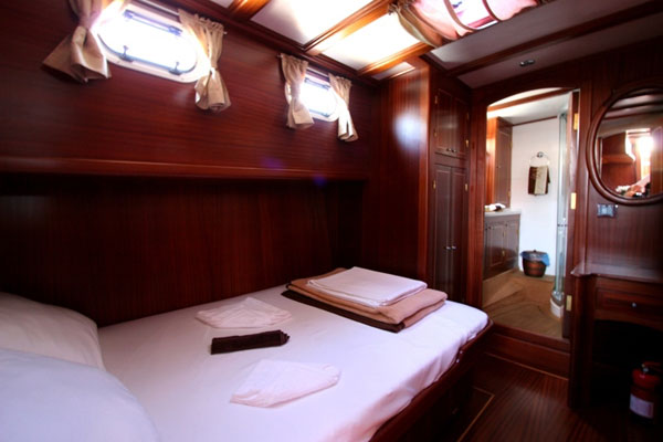 2 cabin 15 m gulet for sale Bodrum Turkey