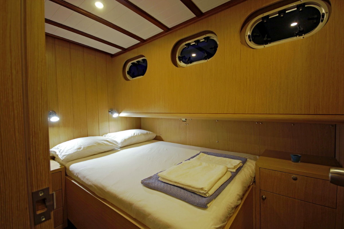 recently built 2 cabin gulet for sale Turkey