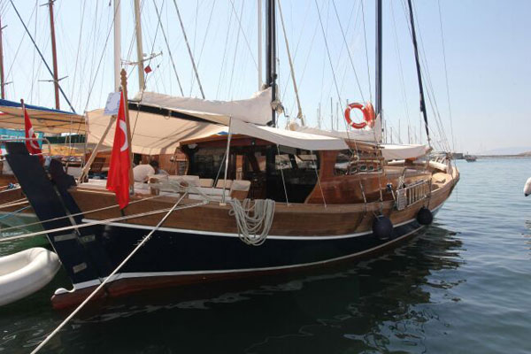 Traditional turkish gulet tirhandil for sale Bodrum