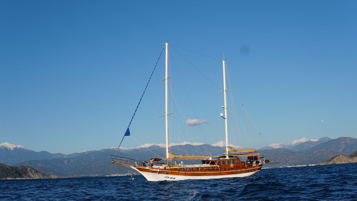 Turkish gullet cruise