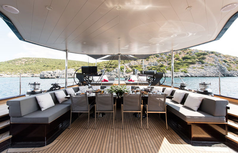 chartering sailing yacht rox star