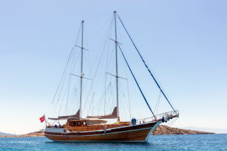 bateau en bois de 6 cabines à vendre Turquie