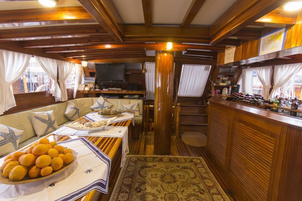 wooden hull turkish yacht for Sale