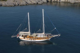 goélette de 8 cabines à vendre Bodrum Turquie