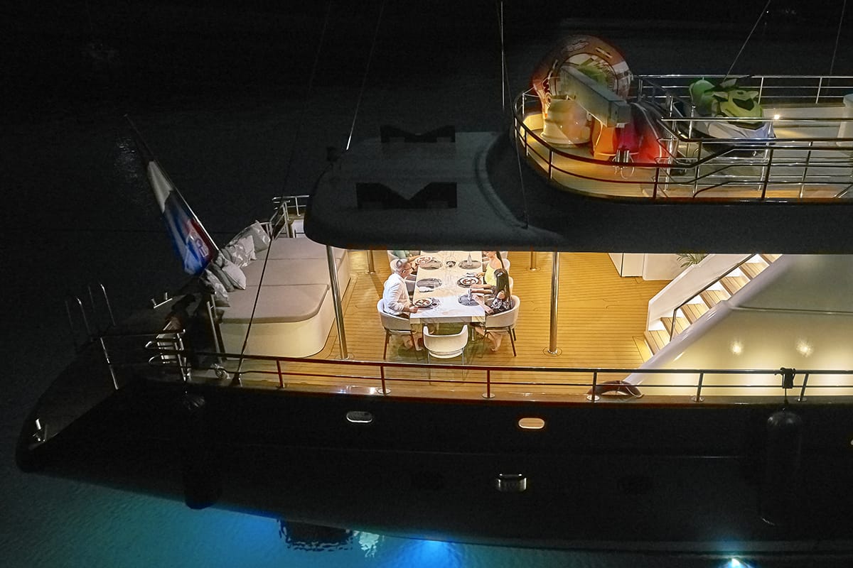 luxury sailing yacht Dalmatino